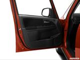  Inside of driver's side open door, window open photo